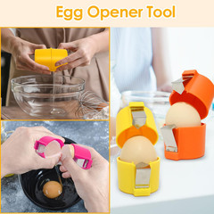 Cracker Tool Egg Breaker Manual Shell Separator Opener Kitchen Tools For Egg Lot