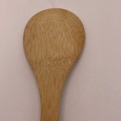 Pampered Chef Spoon Bamboo Wooden Kitchen Tools Mixing Cooking Baking 12″ Round