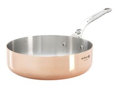 De Buyer Prima Matera Copper/Stainless Steel Pot 24cm Straight Inducer Pot / DB6230-24