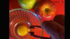 The Egg Tool. Engineered to instantly pick up that nasty glob of chalaza mem…