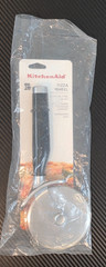 KitchenAid Classic Pizza Wheel w/Sharp Blade For Cutting Through Crusts Black