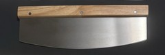 Gyreuni Oak Pizza Set, Stone, Rocker Cutter, Rack, Peel Pizza Paper @hS