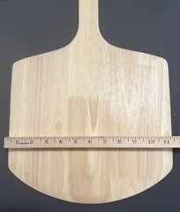 Gyreuni Oak Pizza Set, Stone, Rocker Cutter, Rack, Peel Pizza Paper @hS