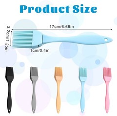 4PCS Silicone oil brush for cooking basting 17 CM GOOD QUALITY & VALUE