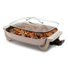 GreenPan Advanced 12” X 15” Electric Skillet with Lid, 7QT Capacity for Famil…