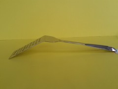 NWT) ALL CLAD Polished Stainless LARGE SLOTTED TURNER Spatula Utensil HEAVY DUTY