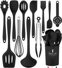 Kitchen Utensils Set-12 Pieces Silicone Cooking Utensils Set Dishwasher Safe 392