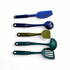 KitchenAid Plastic Cooking Utensils Lot Of 5 Great Condition Multicolor