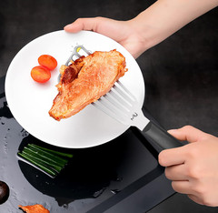 MIU Fish Spatula Stainless Steel Flexible Polished Metal Corrosion Resistant …
