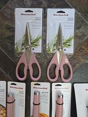 KITCHENAID (LOT OF 9) Kitchen Tools Utensils OHDRA *DRIED ROSE/PINK/MAUVE* New