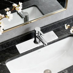 Diatomite Stone Faucet Mat for Kitchen Sink Sink Stone Quick Dry Around Fauce…