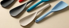 3 PACK Silicone Cooking Spatula & Spoon for Nonstick Cookware, BPA-Free |
