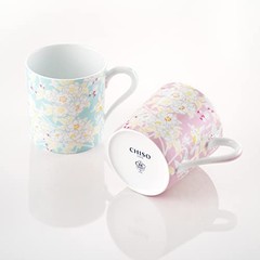 Okura Art China [Okura Art China x Chiso] Sunlight-Bathed Pink Mug Coffee Tea