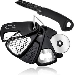 Kitchen Gadgets Set 5 Pieces Stackable Cooking Tools Space Saving Small Kitchen