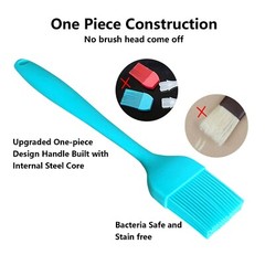 4 Pack Silicone Basting Pastry Brush Spread Oil Butter Sauce Marinades for BBQ