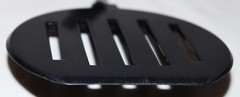 Ekco 400° Spatula Wide Round Nylon Slotted Pancake Turner Black USA