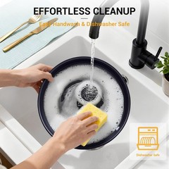Ammeloo 21 Pcs Pots 21 and Pans Set Non Stick with Grill Pann, Black