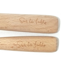 Sur La Table Tovolo Spatulart Christmas Silicone Spatula Set 2pc Reindeer Red