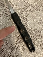 Vintage Unbranded Ekco-like Nylon Spatula Black 12.25”