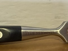 Unbranded 11.5 in Heavy Duty Stainless Steel Carving Fork/Meat Serving Fork- EUC