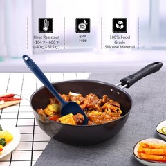 BPA-Free Silicone Spatulas – 5-Piece Dishwasher Safe Set in Classic Blue