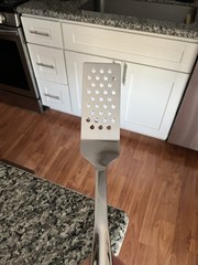 All Clad Long Slotted Spatula Stainless Steel Polished 15” Turner Premium New