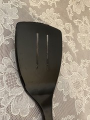 Vintage Unbranded Tailormade-style 2 Slot Spatula Turner Flipper Nylon Plastic