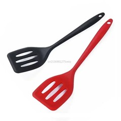 Kitchen Silicone Turners Gadgets Spatula Egg Fish Frying Pan Scoop Fried Shovel