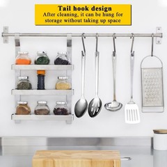 Cooking Spoon Set, Stainless Steel Kitchen Cooking Serving, Solid Spoon, Slot…