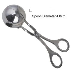 Meat Ball Maker Tool Stainless Steel Clip Round Rice Ball Shaper Spoon Meatball