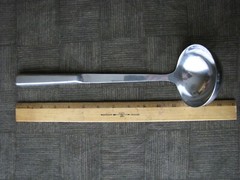 UPDATE – 4 Oz or 1/2 Cup Ladle or Scoop- Approx. 13″ Stainless – Made in China