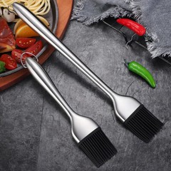 Basting Brush Grilling BBQ Baking, Pastry and Oil Stainless Steel Brushes