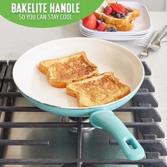 GreenLife Nonstick 8″ Frying Pan Skillet, Turquoise