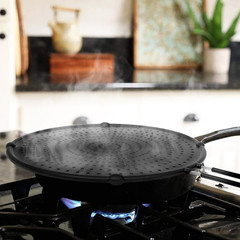 Splatter Screen for Frying Pan, Grease Splatter Guard, Heat-Resistant Splatter G