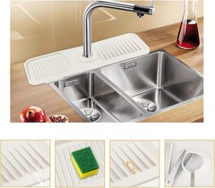 Sink Splash Guard Silicone Sink Faucet Mat Sink Accessories Faucet Absorbent Mat