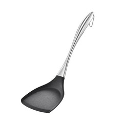 Honglida Premium Silicone Wok Turner BPA Free 600ºF Spatula Stainless Steel H…