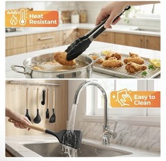 Umite Chef Kitchen Cooking Utensils Set, 33 pcs Non-Stick Silicone Cooking Ki…