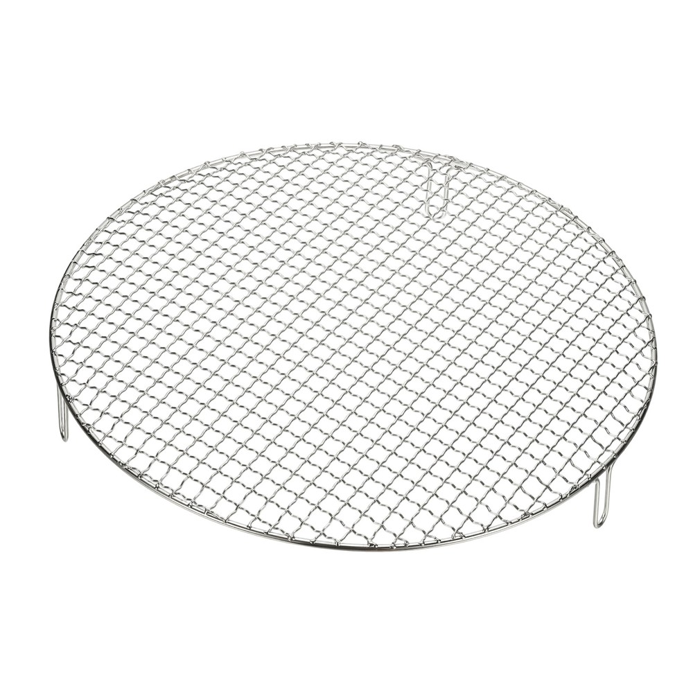 15 Inch Round Cooking Rack Stainless Steel BBQ Grill Baking Rack with Legs