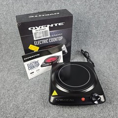 OVENTE Electric Countertop Infrared Burner 7″ Ceramic Glass BGI101B – Works