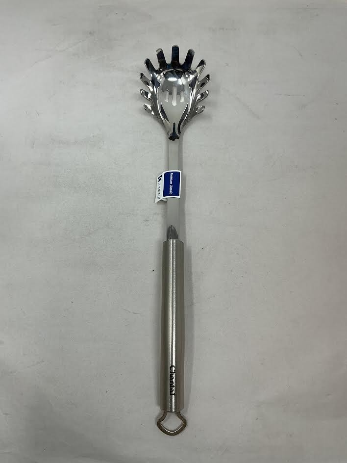 Chantal Spaghetti Fork Utensil, Pasta, 13 inch, Polished Stainless Steel