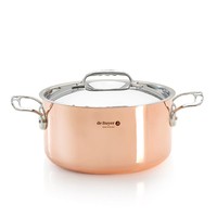 De Buyer Prima Matera pot for copper/stainless steel roasts 28 cm inducer 6242.28