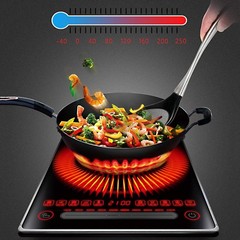 Honglida Premium Silicone Wok Turner BPA Free 600ºF Spatula Stainless Steel H…