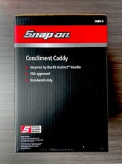 Snap-On Tools Condiment Bottle W/ Caddy, Limited Edition Promo🔥