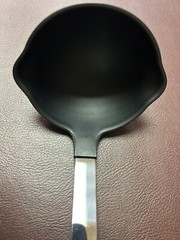 All-Clad Stainless Steel 6 oz. Round Ladle, Black Silver Brand New With Tags