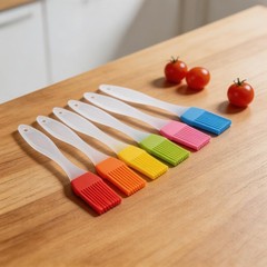 Silicone Basting Brush 6 Piece Set Heat Resistant Kitchen BBQ Accessory