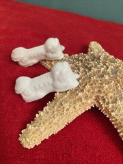 Chop Stick rests set of 6 Chinese Lions (Foo Dogs)