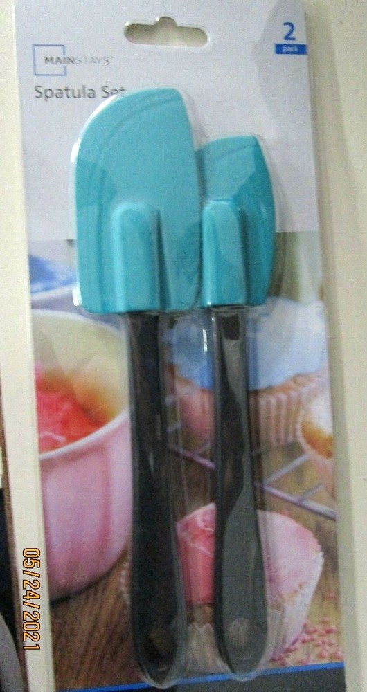 SPATULA SET OF 2..DISHWASHER SAFE TOP SHELF