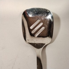 Stainless Steel 18/8 Slotted Spoon Unbranded