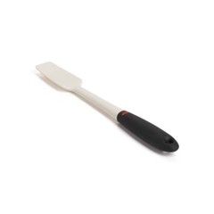 Silicone Heat-Resistant Scraper, Soft-Grip Handle, Dishwasher-Safe, 11.2″ Length