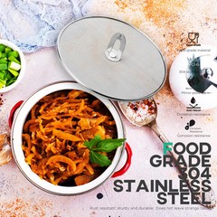 Splatter Screen for Kitchen, 304 Stainless Steel Fine Mesh Splatter Screen for